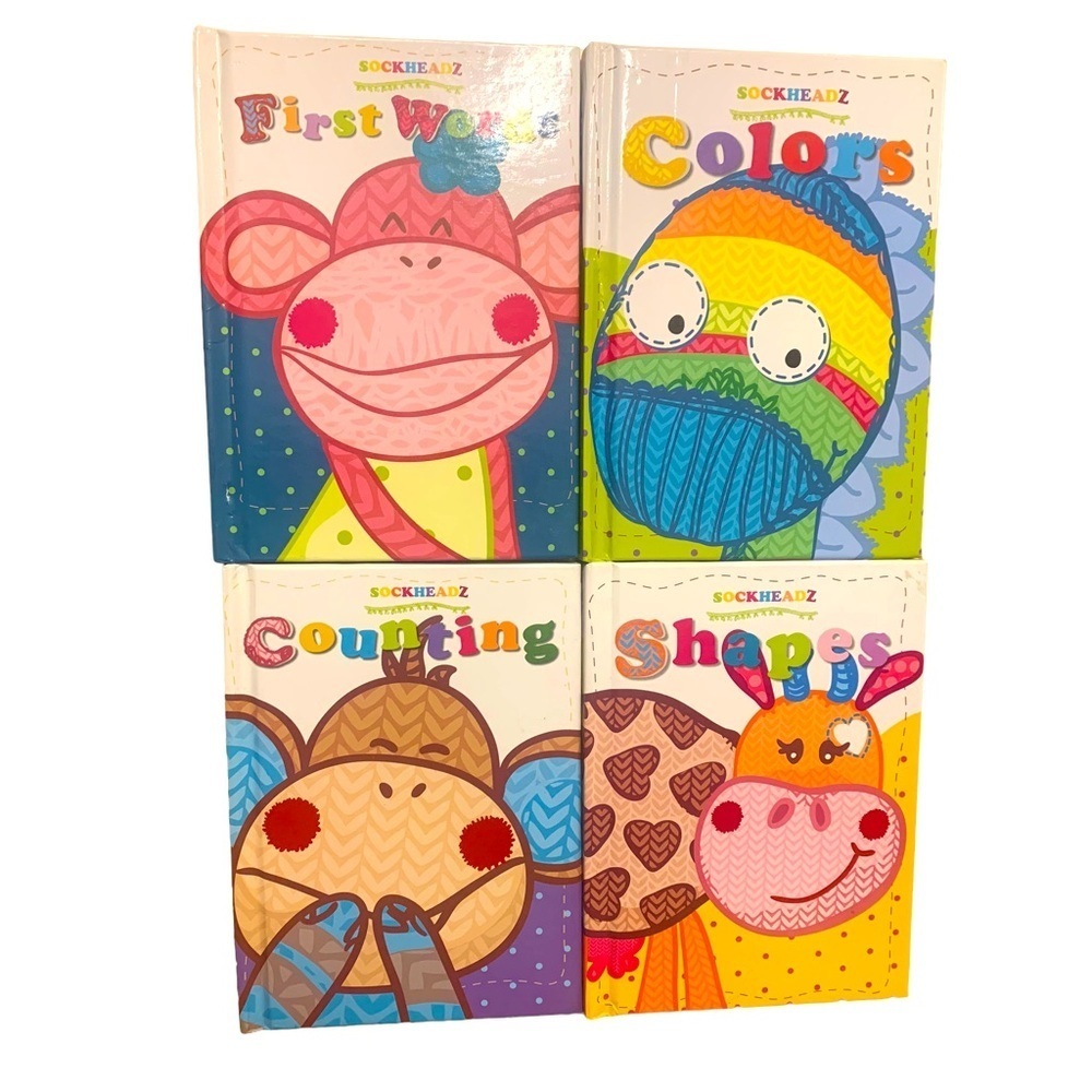 Kids Book Bundle Set Toddler Preschool Learning Educational Colors Counting